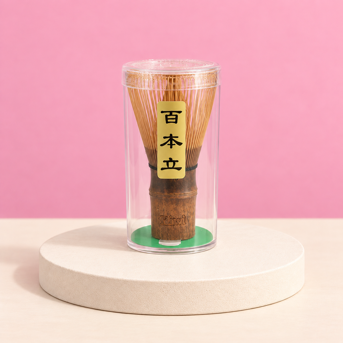 Batidor de Matcha de Bambú Oscuro – Chasen